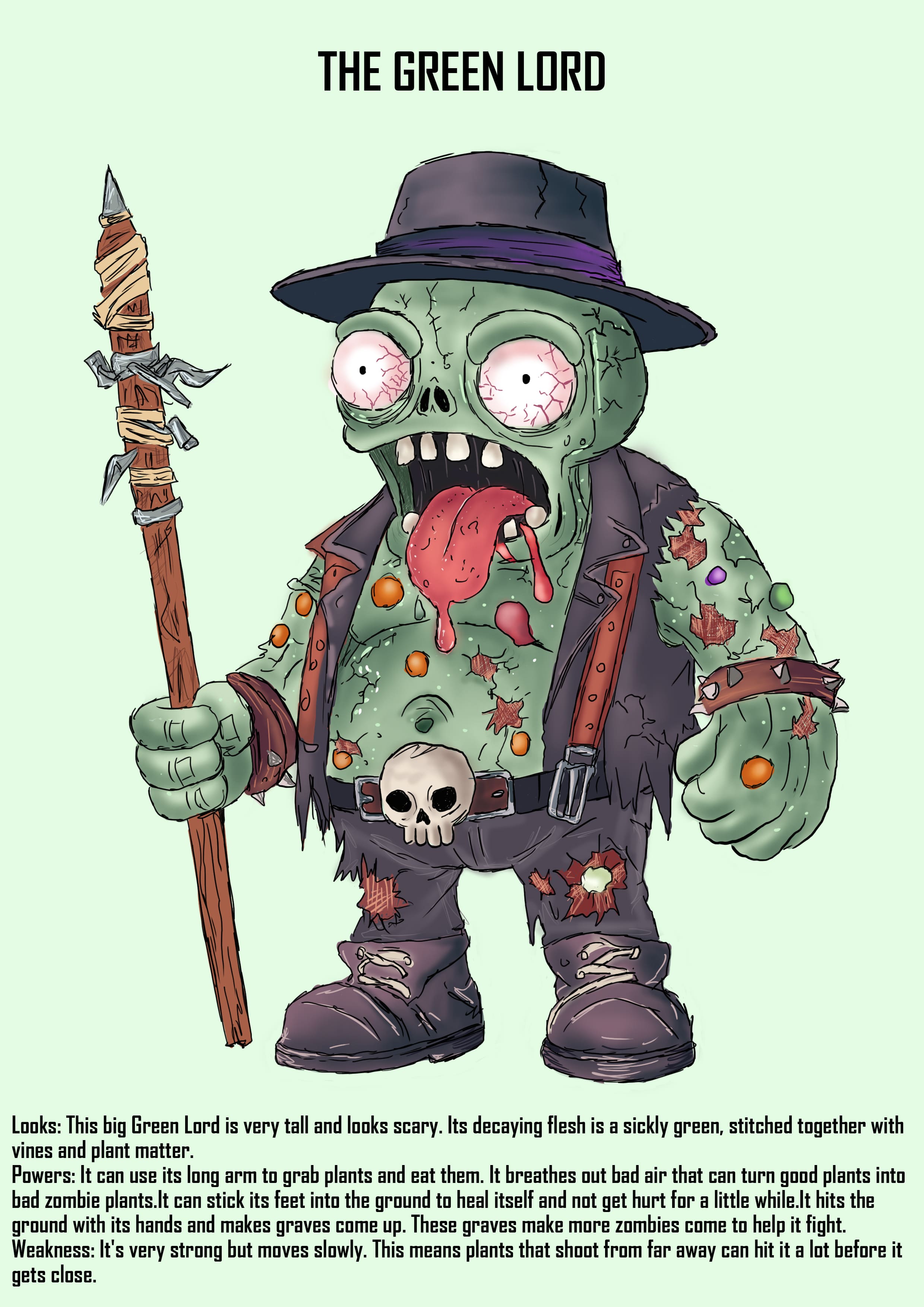 Green Lord Character